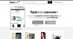 Desktop Screenshot of fiyatarat.com