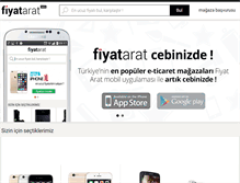 Tablet Screenshot of fiyatarat.com